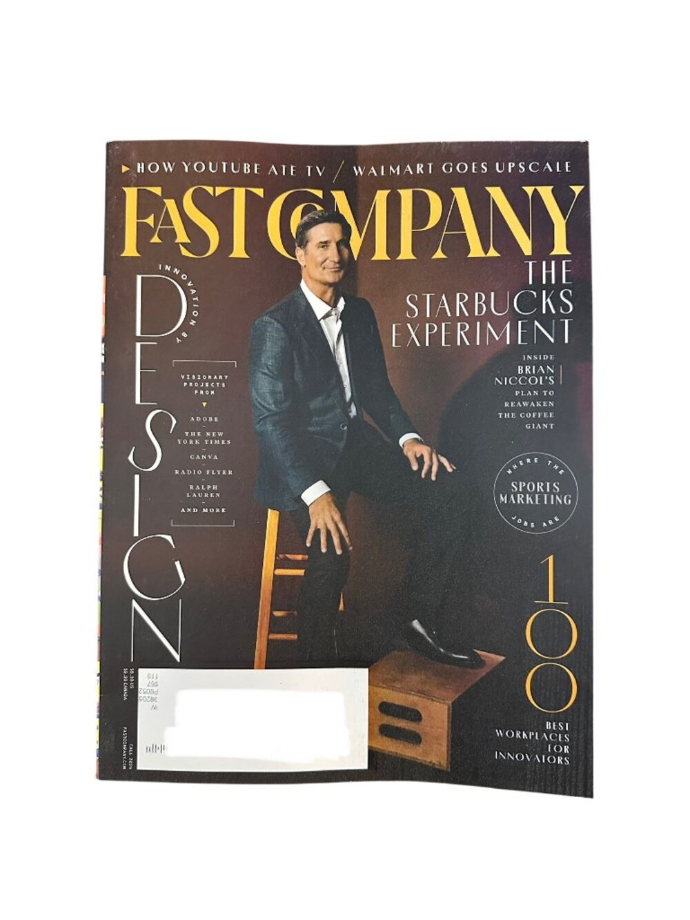 Fast Company Magazine Fall 2025 The Starbucks Experiment Innovation by Design